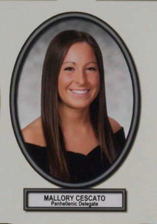 Delta Mu Chapter Composite Detail, Mallory Cescato, 2014-2015