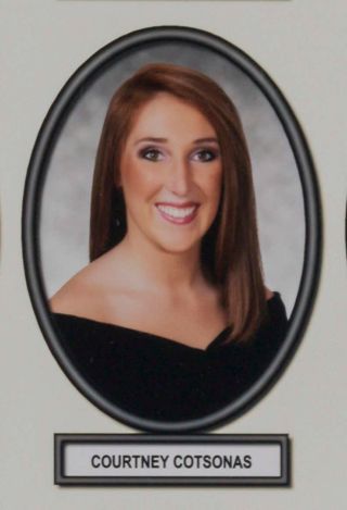 Delta Mu Chapter Composite Detail, Courtney Cotsonas, 2014-2015