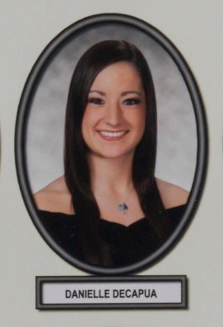 Delta Mu Chapter Composite Detail, Danielle DeCapua, 2014-2015
