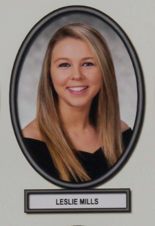 Delta Mu Chapter Composite Detail, Leslie Mills, 2014-2015