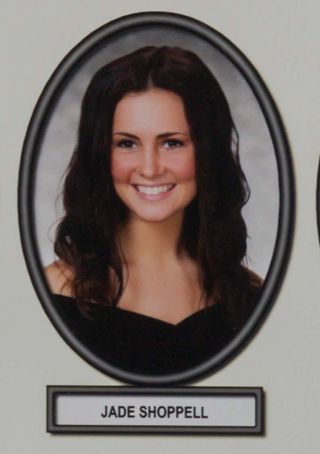 Delta Mu Chapter Composite Detail, Jade Shoppell, 2014-2015