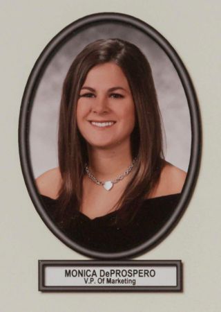 Delta Mu Chapter Composite Detail, Monica DeProspero, 2008-2009