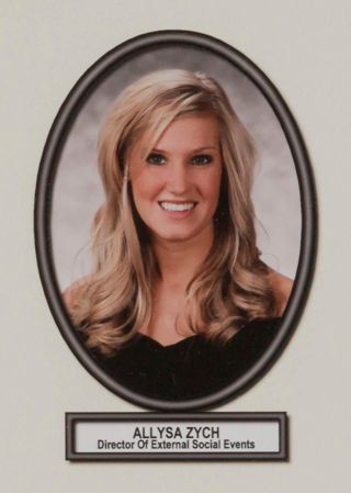 Delta Mu Chapter Composite Detail, Allysa Zych, 2008-2009