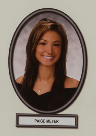 Delta Mu Chapter Composite Detail, Paige Meyer, 2008-2009