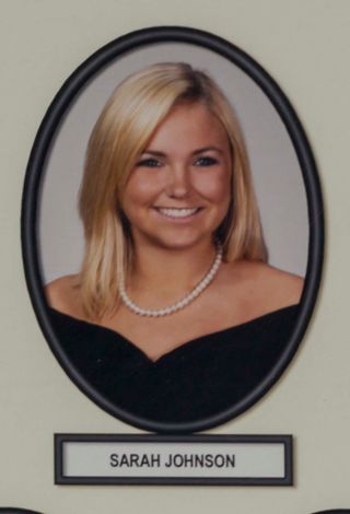 Delta Mu Chapter Composite Detail, Sarah Johnson, 2006-2007