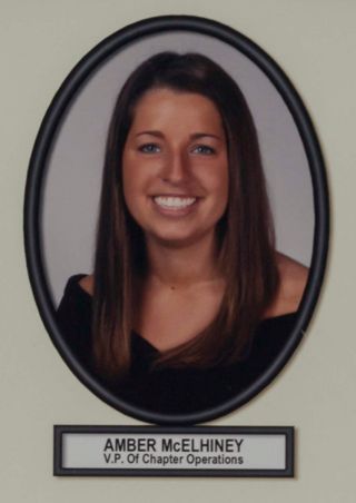 Delta Mu Chapter Composite Detail, Amber McElhiney, 2006-2007