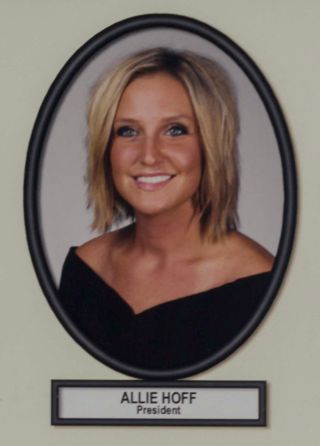 Delta Mu Chapter Composite Detail, Allie Hoff, 2006-2007