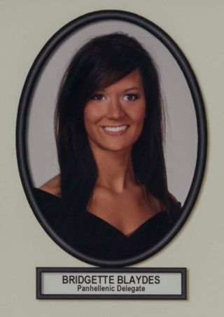 Delta Mu Chapter Composite Detail, Bridgette Blaydes, 2006-2007