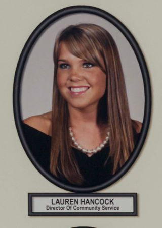 Delta Mu Chapter Composite Detail, Lauren Hancock, 2006-2007