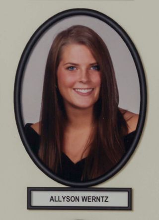 Delta Mu Chapter Composite Detail, Allyson Werntz, 2006-2007