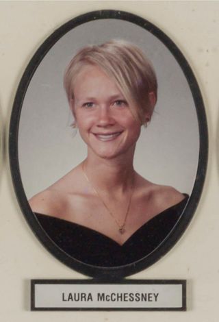 Delta Mu Chapter Composite Detail, Laura McChessney, 2000-2001