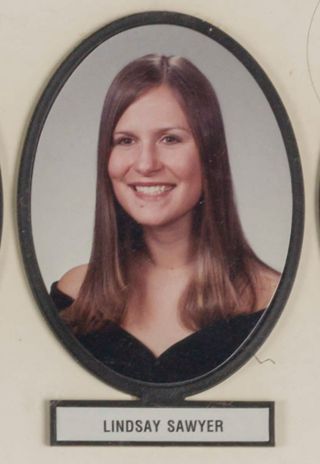 Delta Mu Chapter Composite Detail, Lindsay Sawyer, 2000-2001