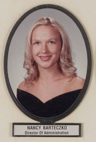 Delta Mu Chapter Composite Detail, Nancy Barteczko, 2000-2001