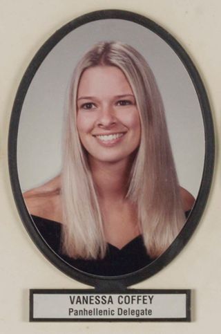 Delta Mu Chapter Composite Detail, Vanessa Coffey, 2000-2001