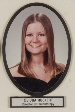 Delta Mu Chapter Composite Detail, Deidra Ruckert, 2000-2001