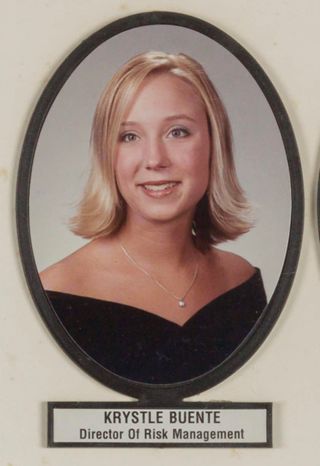 Delta Mu Chapter Composite Detail, Krystle Buente, 2000-2001