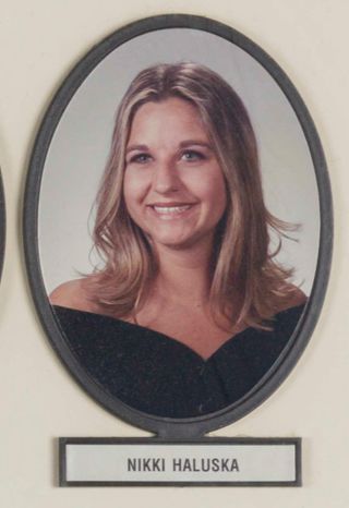 Delta Mu Chapter Composite Detail, Nikki Haluska, 2000-2001