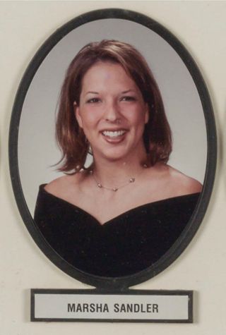 Delta Mu Chapter Composite Detail, Marsha Sandler, 2000-2001