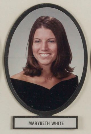 Delta Mu Chapter Composite Detail, Marybeth White, 2000-2001