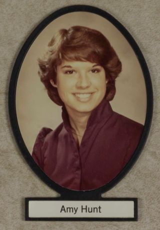 Delta Mu Chapter Composite Detail, Amy Hunt, 1982-1983