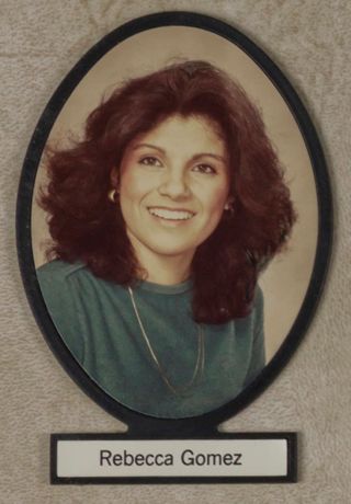 Delta Mu Chapter Composite Detail, Rebecca Gomez, 1982-1983
