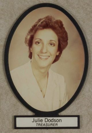 Delta Mu Chapter Composite Detail, Julie Dodson, 1982-1983
