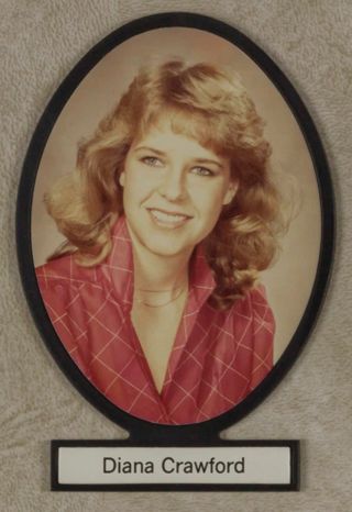 Delta Mu Chapter Composite Detail, Diana Crawford, 1982-1983