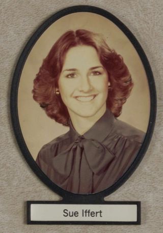 Delta Mu Chapter Composite Detail, Sue Iffert, 1982-1983