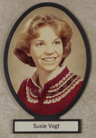Delta Mu Chapter Composite Detail, Susie Vogt, 1982-1983