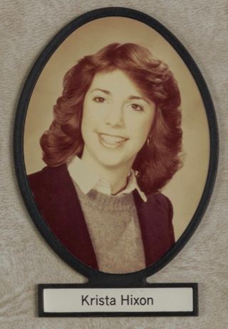 Delta Mu Chapter Composite Detail, Krista Hixon, 1982-1983