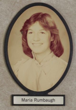 Delta Mu Chapter Composite Detail, Maria Rumbaugh, 1982-1983