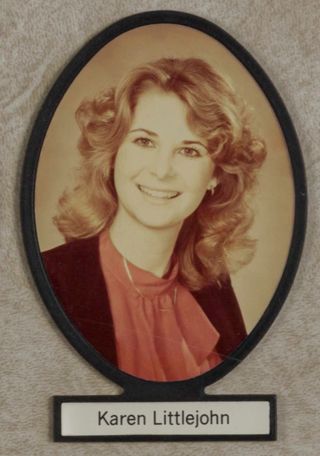 Delta Mu Chapter Composite Detail, Karen Littlejohn, 1982-1983