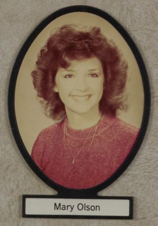 Delta Mu Chapter Composite Detail, Mary Olson, 1982-1983