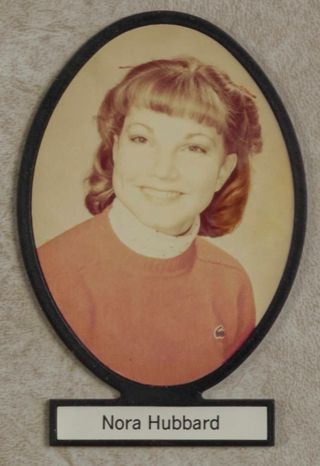 Delta Mu Chapter Composite Detail, Nora Hubbard, 1982-1983