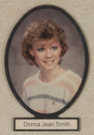 Delta Mu Chapter Composite Detail, Donna Jean Smith, 1987-1988