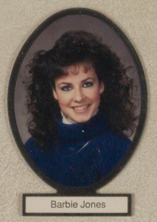 Delta Mu Chapter Composite Detail, Barbie Jones, 1987-1988