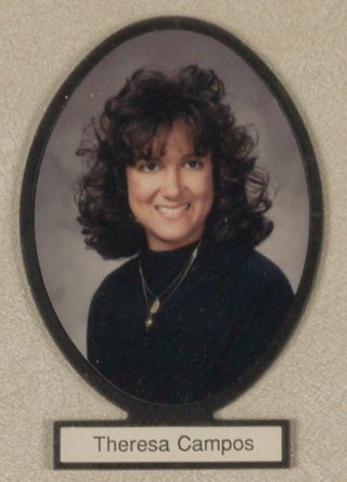 Delta Mu Chapter Composite Detail, Theresa Campos, 1987-1988