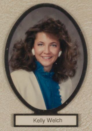 Delta Mu Chapter Composite Detail, Kelly Welch, 1987-1988