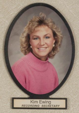 Delta Mu Chapter Composite Detail, Kim Ewing, 1987-1988