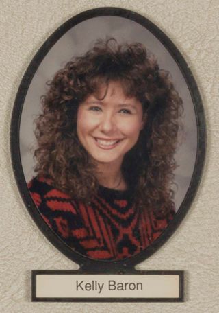 Delta Mu Chapter Composite Detail, Kelly Baron, 1987-1988