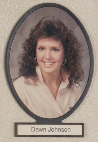 Delta Mu Chapter Composite Detail, Dawn Johnson, 1987-1988