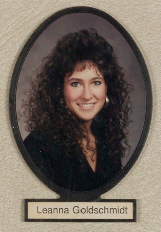 Delta Mu Chapter Composite Detail, Leanna Goldschmidt, 1987-1988