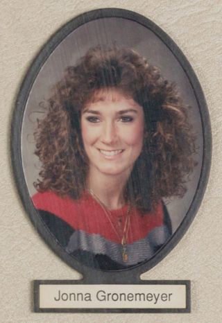 Delta Mu Chapter Composite Detail, Jonna Gronemeyer, 1987-1988