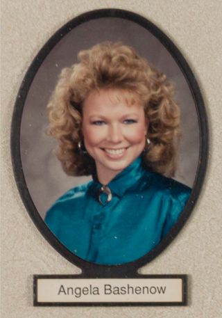 Delta Mu Chapter Composite Detail, Angela Bashenow, 1987-1988