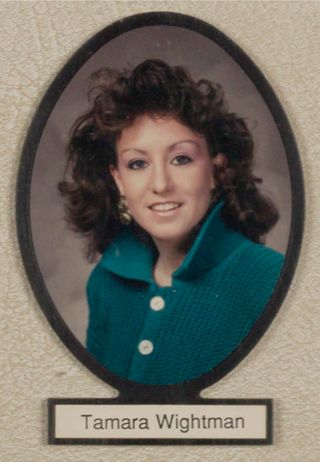 Delta Mu Chapter Composite Detail, Tamara Wightman, 1987-1988