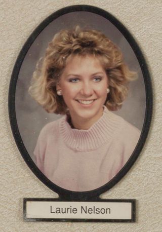 Delta Mu Chapter Composite Detail, Laurie Nelson, 1987-1988