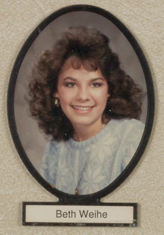 Delta Mu Chapter Composite Detail, Beth Weihe, 1987-1988