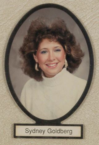 Delta Mu Chapter Composite Detail, Sydney Goldberg, 1987-1988