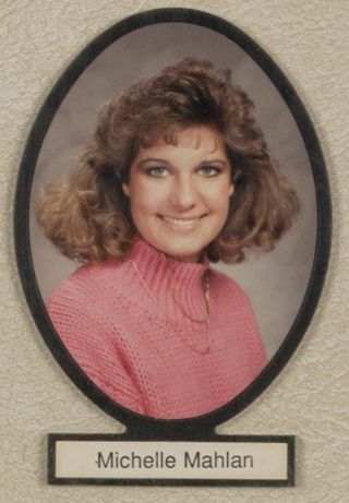 Delta Mu Chapter Composite Detail, Michelle Mahlan, 1987-1988