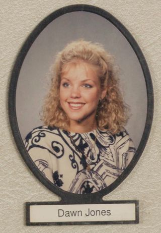 Delta Mu Chapter Composite Detail, Dawn Jones, 1987-1988
